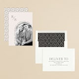 "Threshold" - Save the Dates in Cream by Hooray Creative - Assembled