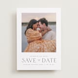 "Glacier" - Save the Dates in Ink by Wildfield Paper Co - Front