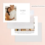 "Pictorial" - Save the Dates in Valley by Lindsay Megahed - Back of Card Options