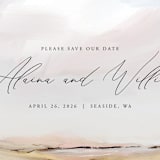 "Pictorial" - Save the Dates in Valley by Lindsay Megahed - Detail