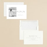 "Promise" - Save the Dates in Stone by Sandra Picco Design - Assembled
