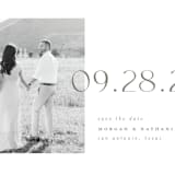 "Promise" - Save the Dates in Stone by Sandra Picco Design - Detail