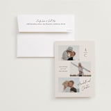 "Love Trio" - Save the Dates in Natural by Mansi Verma - Save the Date with Envelope