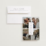 "Focused" - Save the Dates in Snow by Michelle Taylor - Save the Date with Envelope