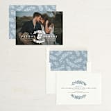 "His & Hers" - Save the Dates in Snow by Hooray Creative - Assembled