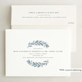 "His & Hers" - Save the Dates in Snow by Hooray Creative - FREE Recipient Addressing