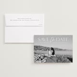 "Breathtaking" - Save the Dates in Moonstone by Olivia Raufman - Save the Date with Envelope
