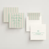 "Racquet" - Save the Dates in Lawn by Megan Davis - Assembled