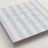 "Racquet" - Save the Dates in Bluebell by Megan Davis - Detail