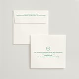 "Racquet" - Save the Dates in Lawn by Megan Davis - FREE Recipient Addressing