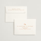 "Giardino" - Save the Dates in Flame by Pati Cascino - FREE Recipient Addressing
