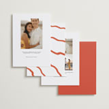 "Alaia" - Save the Dates in Verona Sunset by Blustery August - Back of Card Options