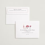 "Velvet Cherry" - Save the Dates in Blush by Sarah Rosenthal - FREE Recipient Addressing