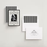 "Ornate sketched frame" - Save the Dates in Latte by Jackie Crawford - Assembled