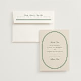 "Bocce" - Save the Dates in Vine by Megan Davis - Save the Date with Envelope
