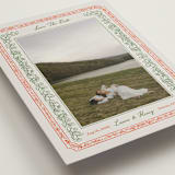 "Romantic Floral" - Save the Dates in Vintage by Elly - Detail