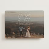 "Full Photo" - Save the Dates in Chiffon by Orasie - Front