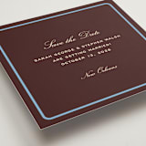 "Aperitif" - Save the Dates in Fig by Megan Davis - Detail