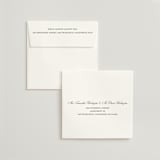 "classic bold border" - Save the Dates in Olive by Cass Loh - FREE Recipient Addressing