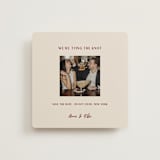 "Center Cut" - Save the Dates in Burgundy by Ani Somi - Front