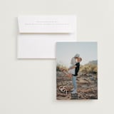 "Whispered" - Save the Dates in Quartz by Kristie Kern - Save the Date with Envelope