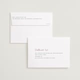 "Modern Display" - Save the Dates in Lavender by Cass Loh - FREE Recipient Addressing