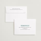 "It's our date" - Save the Dates in Snow by Mere Paper - FREE Recipient Addressing