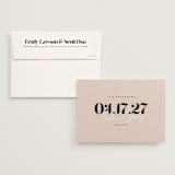 "Date" - Save the Dates in Sands by Itsy Belle Studio - Save the Date with Envelope