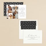 "Simple Romance" - Save the Dates in Pearl by Brooke Chandler - Assembled