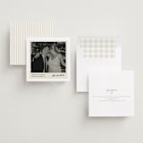 "Modern snapshot" - Save the Dates in Chiffon by Creo Study - Assembled