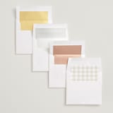 "Modern snapshot" - Save the Dates in Chiffon by Creo Study - Envelope Liner Options