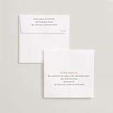 "Retro Type" - Save the Dates in Ivory by Stephanie Heinrich Godbout - FREE Recipient Addressing