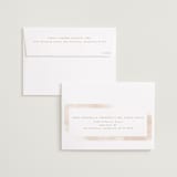 "Painterly Glow" - Save the Dates in Blush by Creo Study - FREE Recipient Addressing