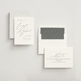 "Scripted Names" - Save the Dates in Pearl by Hooray Creative - Assembled