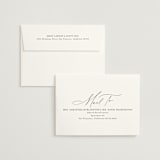 "Scripted Names" - Save the Dates in Pearl by Hooray Creative - FREE Recipient Addressing