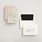 "Signed" - Save the Dates in Champagne by JoAnn Jinks - Assembled
