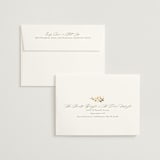"Fleur" - Save the Dates in Citrine by Everett Paper Goods - FREE Recipient Addressing