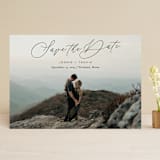 "Sweetest Day" - Save the Dates in Coal by Sandra Picco Design - Front