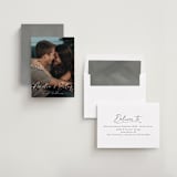 "Because of you" - Save the Dates in Marshmallow by Lea Delaveris - Assembled