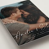 "Because of you" - Save the Dates in Marshmallow by Lea Delaveris - Detail