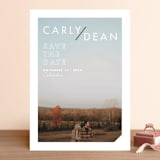 "Modern Expression" - Save the Dates in Spruce by Keen Peachy - Front