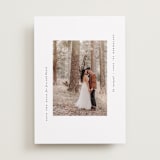 "True Minimalist" - Save the Dates in Moon by Heather Cairl - Front