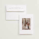 "True Minimalist" - Save the Dates in Moon by Heather Cairl - Save the Date with Envelope