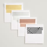 "Blocked Date" - Save the Dates in Fog by Pink House Press - Envelope Liner Options