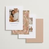 "Floral Folklore" - Save the Dates in Dawn by Lauren Jinhee - Back of Card Options