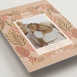 "Floral Folklore" - Save the Dates in Dawn by Lauren Jinhee - Detail