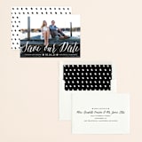 "Modern Script" - Save the Dates in Cloud by Lehan Veenker - Assembled