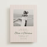 "harrison" - Save the Dates in Blush by Ellen Schlegelmilch - Front