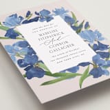 "Irises" - Save the Dates in Natural by Everett Paper Goods - Detail