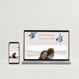 "Irises" - Save the Dates in Natural by Everett Paper Goods - FREE Wedding Website